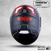 N2 Air Dashing Black Smart Bluetooth Flip-up Single Visor Helmet